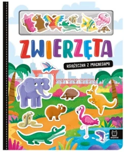 Zwierzęta książeczka z magnesami Aksjomat