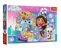 Puzzle Przyjaźń w kocim domku Koci Domek Gabi 100 el. Trefl_96724