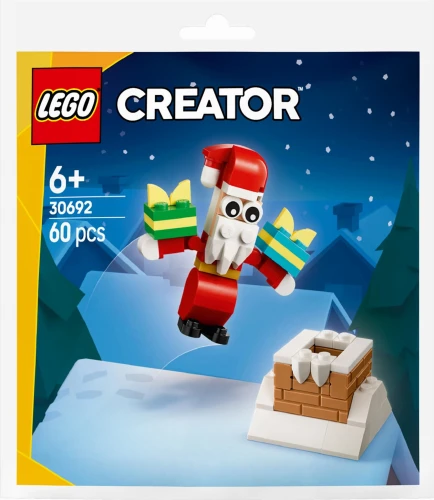 Klocki Lego CREATOR 30692 Święty Mikołaj i komin_96776