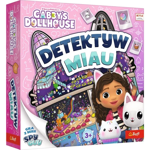 Gra Detektyw Miau, Koci Domek Gabi Trefl_96791