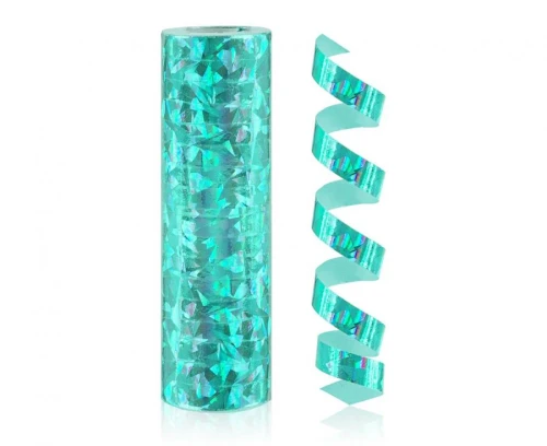 Serpentyna holograficzna Turkusowa 4m Godan_96839