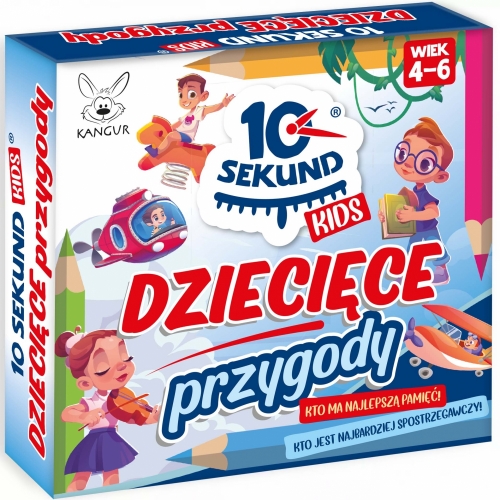 Gra 10 SEKUND KIDS DZIECIĘCE PRZYGODY_96852