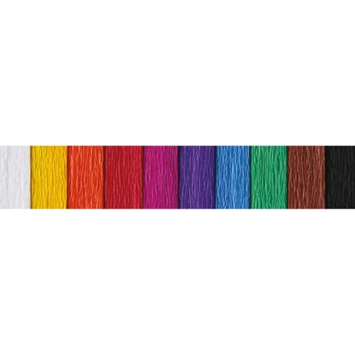 Bibuła Marszczona Mix 10szt Classic Pastello_94355