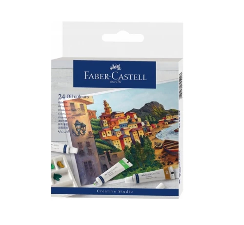 Farby Olejne Creative Studio 24 Kol x 9 ml Tubki Faber-Castell_96878
