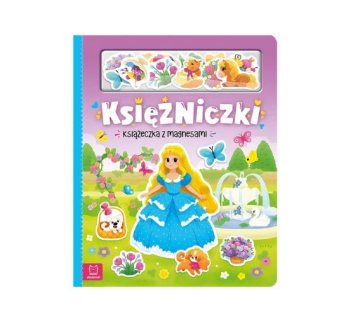 Księżniczki. Książeczka z magnesami Aksjomat_96983