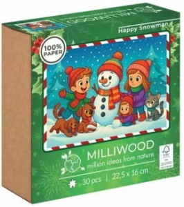 Puzzle 30 el. Wesoły Bałwanek Milliwood Alexander