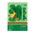 Blok artystyczny Hobby Deco Forest 170 g/m2 A4 Happy Color_97061