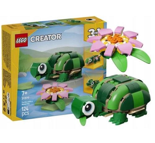 Klocki Creator 31377 Żółw i kwiat lilii wodnej 7+ Lego_97219