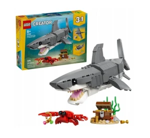 Klocki Creator 31381 Groźny rekin i skrzynia ze skarbem 8+ Lego