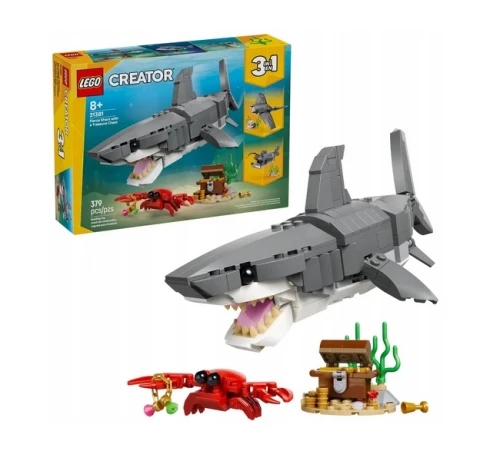 Klocki Creator 31381 Groźny rekin i skrzynia ze skarbem 8+ Lego_97262