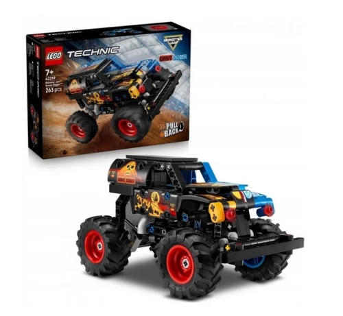 Klocki Technic 42219 Monster Jam Grave Digger Ogień i lód 7+ Lego_97391