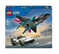 Klocki 60489 City Odrzutowiec kontra samochód 6+ Lego_97407