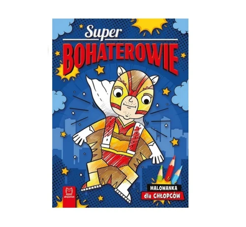 Malowanka dla chłopców Superbohaterowie Aksjomat_97421
