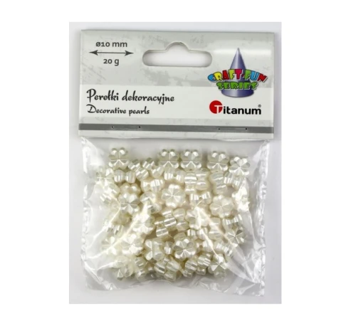 Perełki Dekoracyjne Koniczynki 10mm 20g Titanum_97518