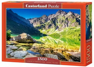 Puzzle 1500 el. Sunrise at Morskie Oko  Castorland_97560
