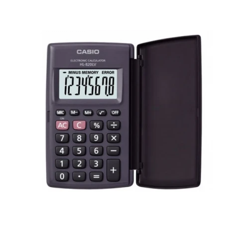 Kalkulator Kieszonkowy HL-820LV-B BK Casio_97576