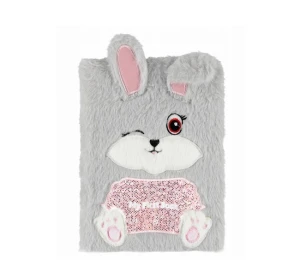 Pamiętnik Pluszowy Rabbit  A5 80 kartek Starpak