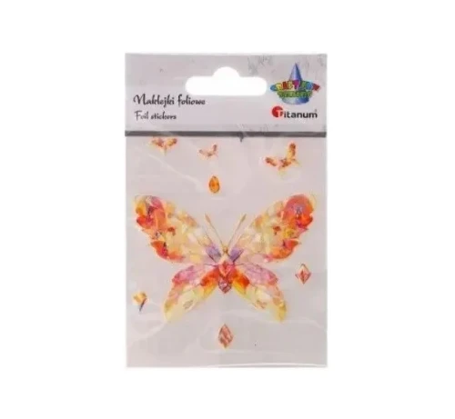 Naklejki Foliowe Motyle Pomarańczowe Craft-Fun Titanum_97649