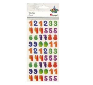 Naklejki Wypukłe Cyfry Titanum