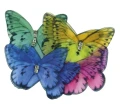 Ozdoba Materiałowa Motyle 8szt.Titanum_97762
