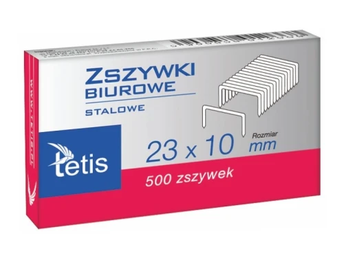 Zszywki 23/10 Tetis GZ102-A_25544