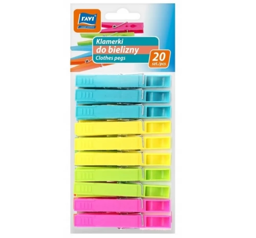 Klamerki do bielizny 20 szt. Ravi_97825