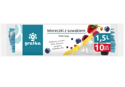 Woreczki z suwakiem Gratka 1,5l 10szt. Ravi_97837