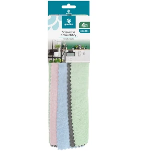 Ściereczki z mikrofibry Gratka 30x30cm 4szt. Ravi