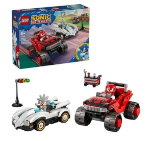 Klocki Sonic the Hedgehog 77118 Silver kontra Knuckles 8+ Lego