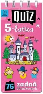 Quiz 5-latka 76 zadań obrazkowych Aksjomat