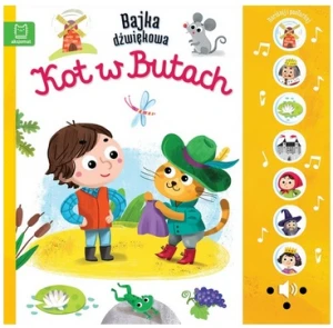 Naciśnij i posłuchaj Bajka dźwiękowa Kot w Butach Aksjomat