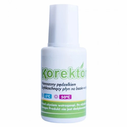 Korektor w butelce z pędzelkiem 20g BK110-AP Tetis _97990