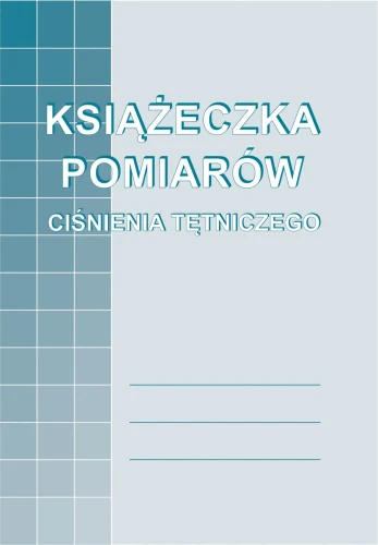 Książeczka pomiarów ciśnienia tętniczego M-910-5_97993