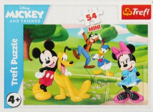 Puzzle Myszka Miki i przyjaciele 19800 Mini 54el Trefl