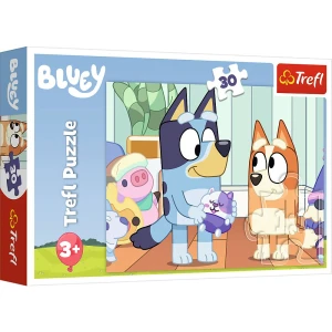Puzzle 30 el. Z Bluey zawsze jest wesołoi Trefl