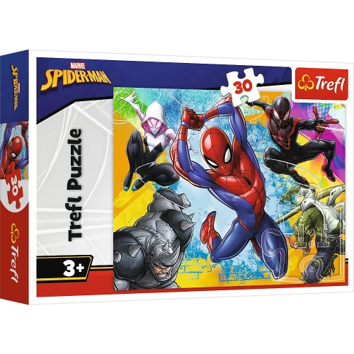 Puzzle 30 el. Kolory Spider-mana Trefl_98012