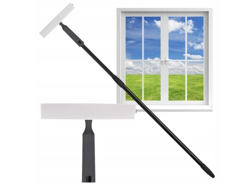 Myjka do okien teleskopowa Szyby Lustra Ściągaczka z gąbką York Kompaktowa max 130cm_98026