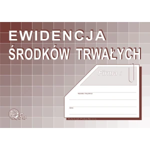 Ewidencja środków trwałych A5 K-8U MICHALCZYK I PROKOP 