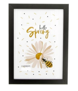 Ramka 40x50cm drewniana z pleksą Czarna