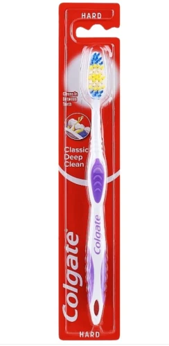Colgate Classic Deep Clean Szczoteczka do Mycia Zębów Twarda 1szt_98060