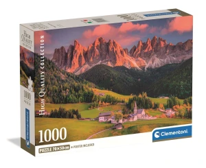 Puzzle 1000 el. Magical Dolomites Clementoni