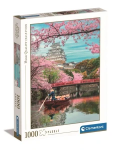Puzzle 1000 el. HQ Himeji Castle in Spring Clementoni