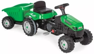 Traktor na pedały z przyczepą zielony Pilsan Artyk