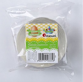 Naklejki papierowe motywy wielkanocne 500szt Titanum