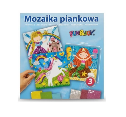 Mozaika piankowa Girls 23x25cm Titanum_98262