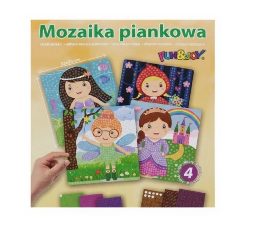 Mozaika piankowa Girls 23x25cm Titanum_98263