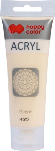 Farba akrylowa kość słoniowa 75 ml Happy Color_98301