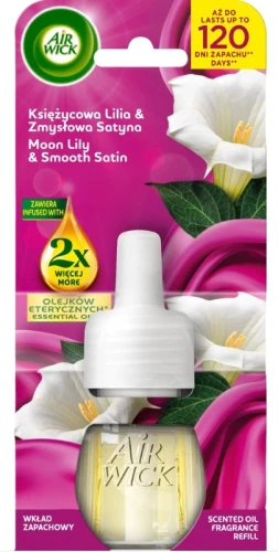 Odświeżacz electric 19ml Księżycowa Lilia & Zmysłowa Satyna Air Wick_98314