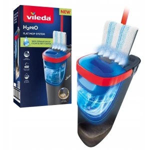 Vileda H2prO Mop płaski zestaw