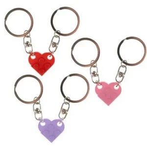 Breloki serce z klocków Arpex